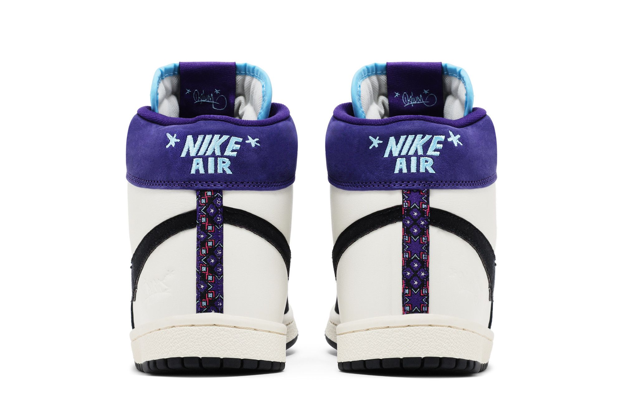 Кеды Opium Paris x Wmns Jordan Air Ship PE SP 'Black Court Purple'