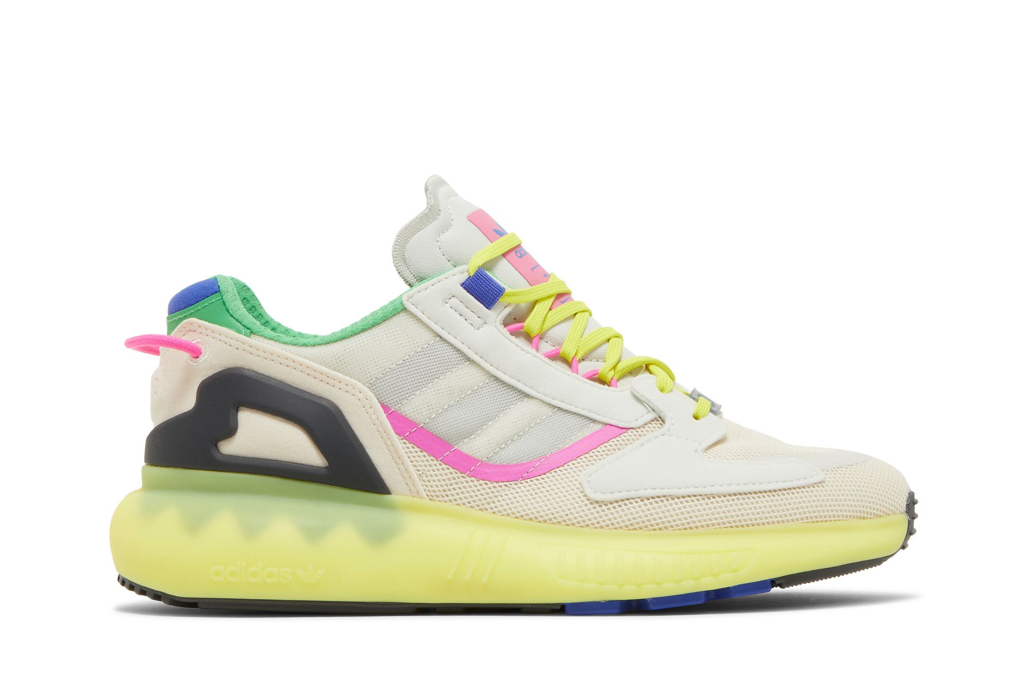 Кроссовки Wmns ZX 5000 Boost 'Wonder White Acid Yellow'