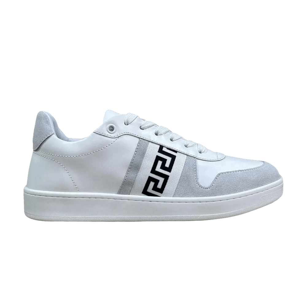 Кеды Versace Wmns La Greca Sneaker 'White Grey Black'