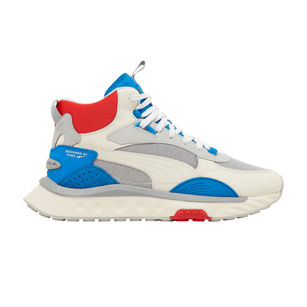 Кроссовки Puma Wild Rider Mid 'Ivory Glow Future Blue'