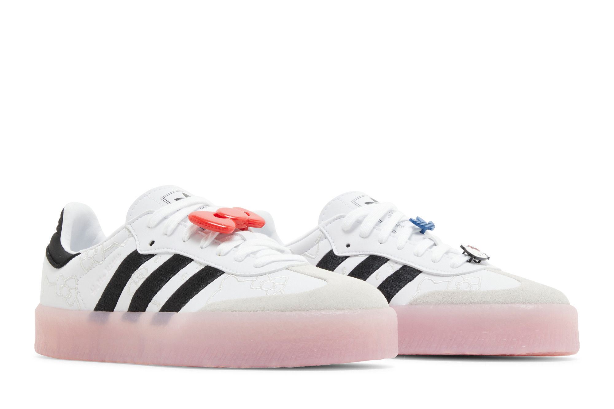 Кеды Hello Kitty x Wmns Sambae 'White Black Clear Pink'