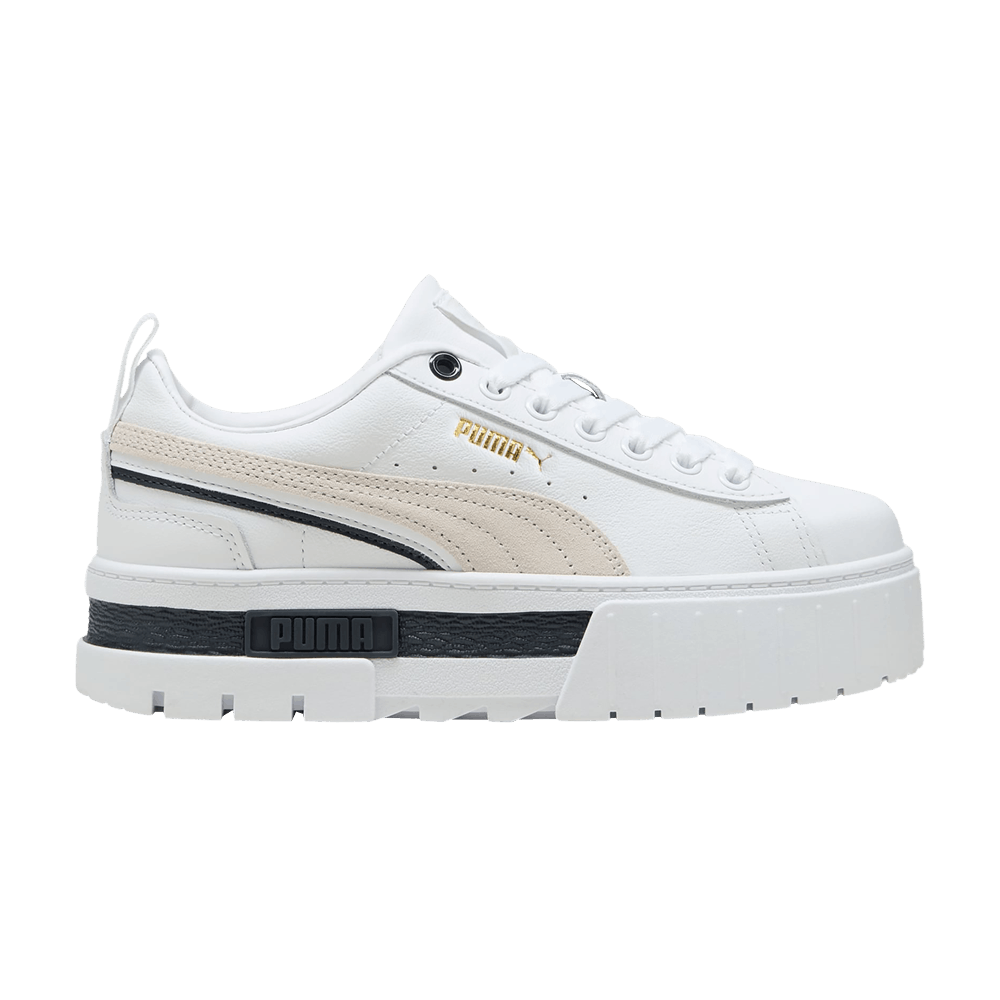 Кроссовки Wmns Mayze Classic 'White Black Gold'