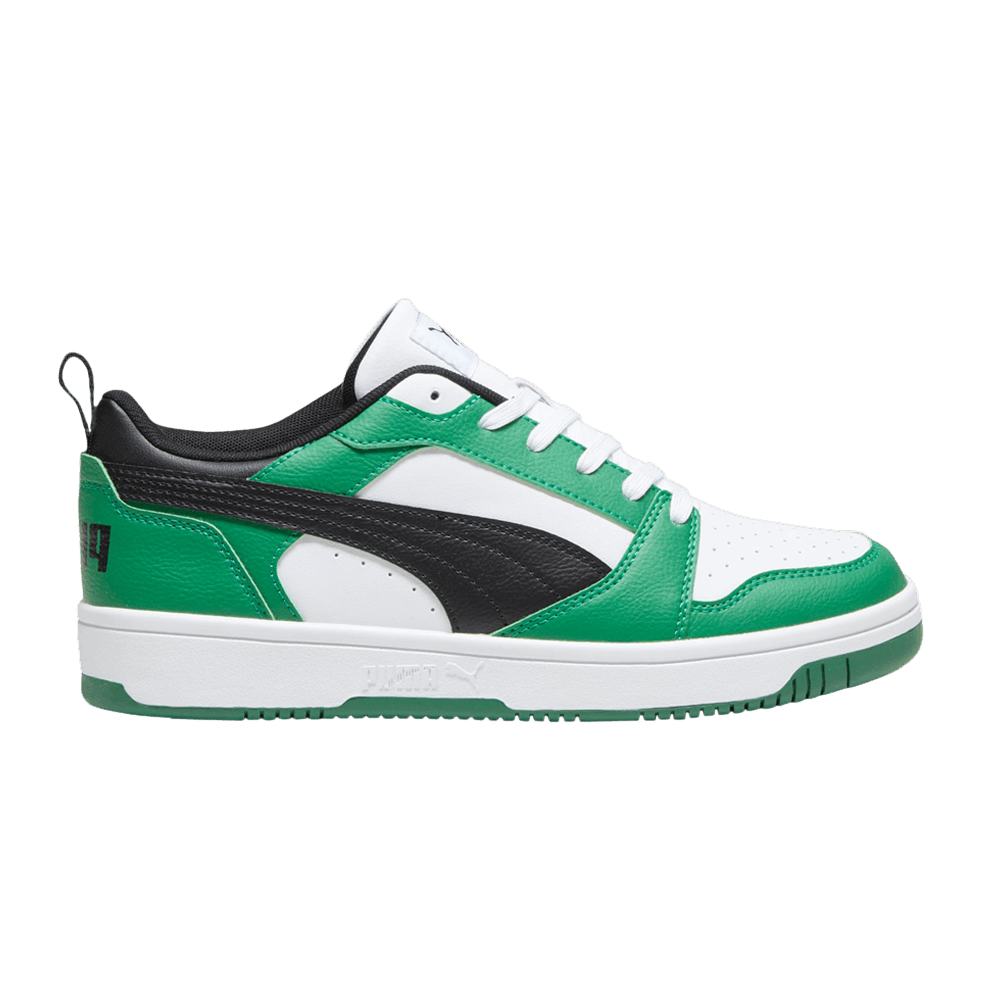 Кроссовки Puma Rebound V6 Low 'Archive Green Black'