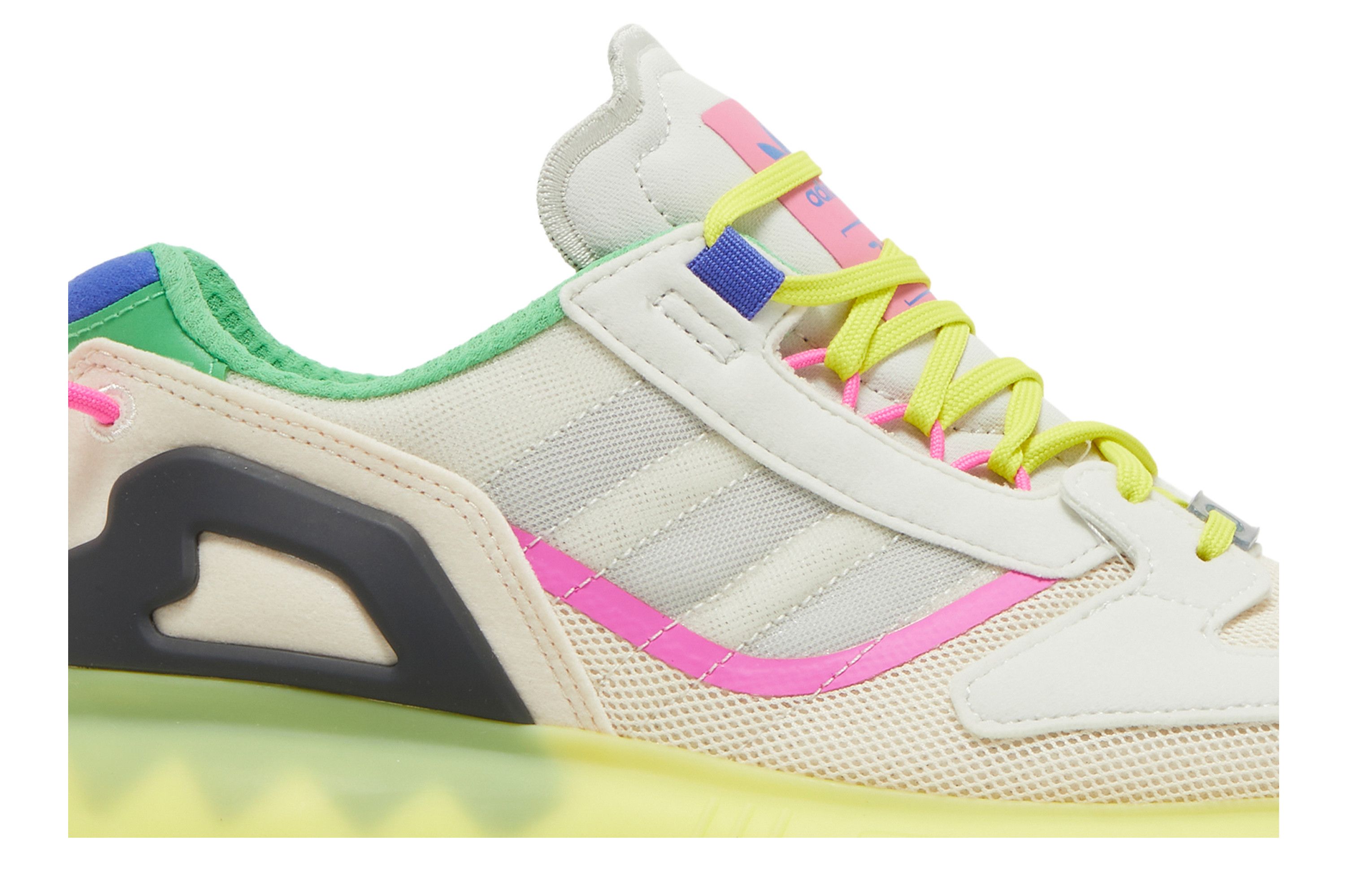 Кроссовки Wmns ZX 5000 Boost 'Wonder White Acid Yellow'