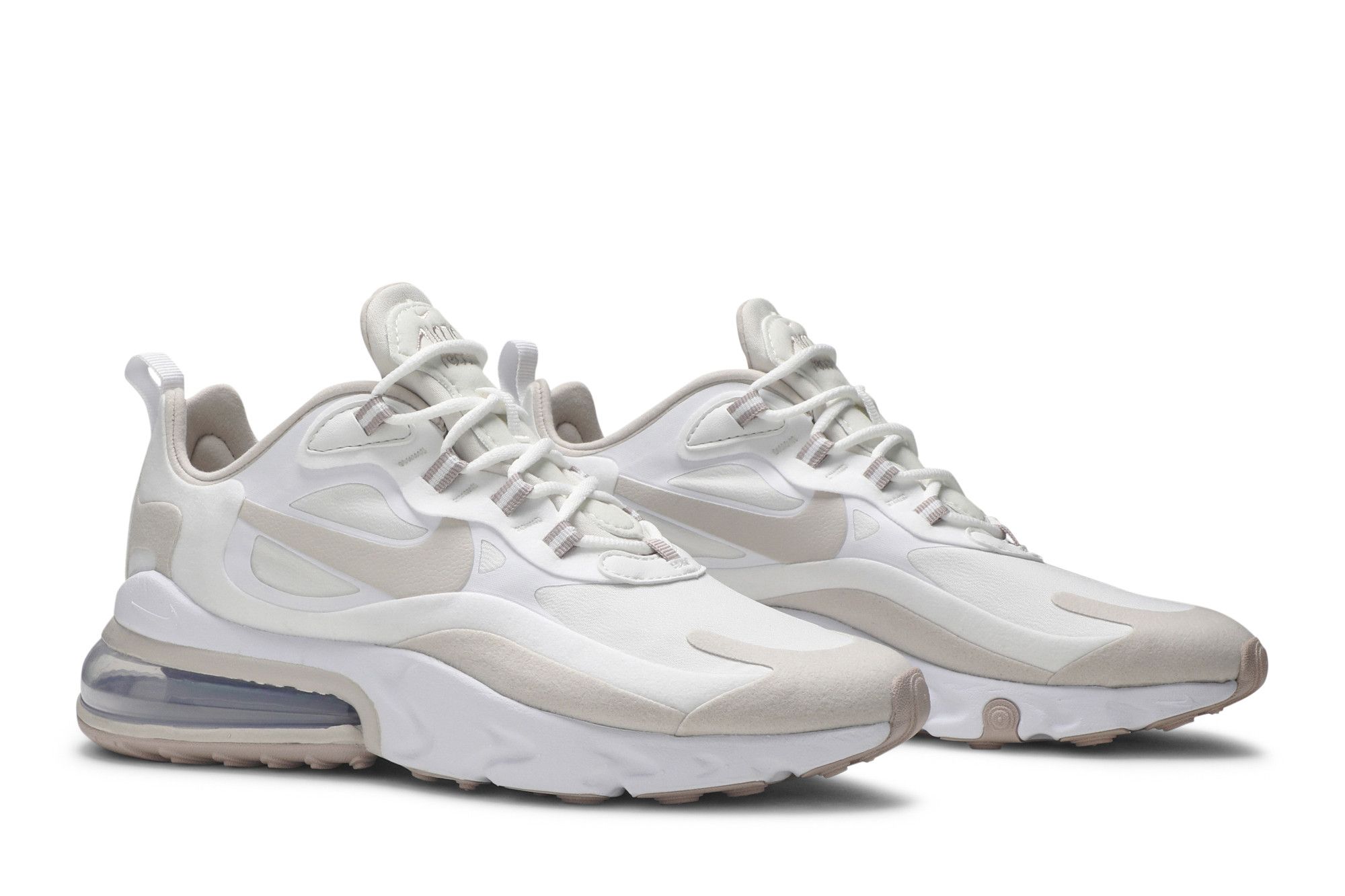 Кроссовки Wmns Air Max 270 React 'Summit White Orewood Brown'