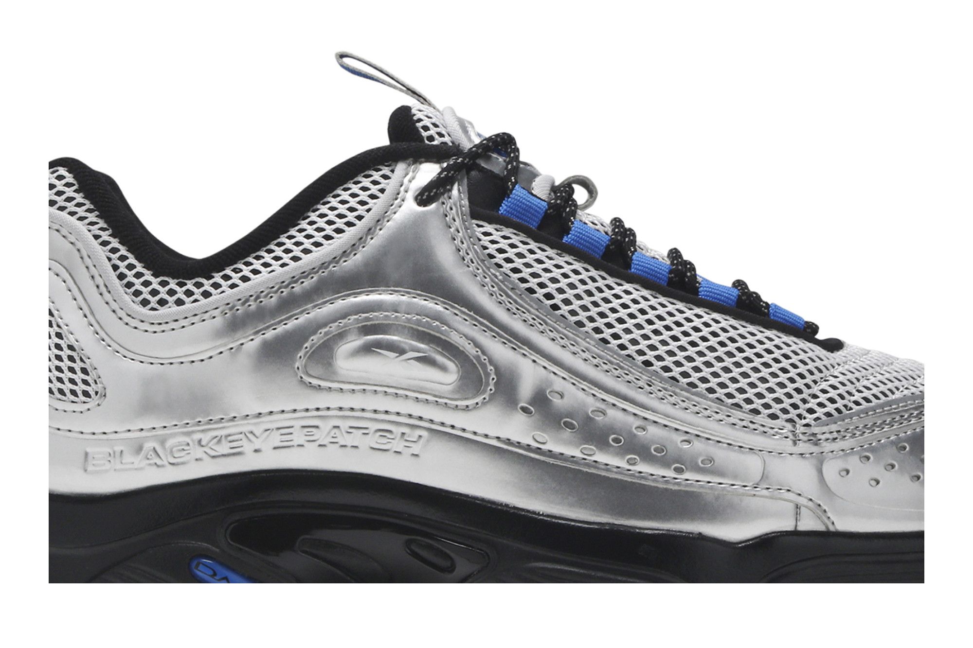 Кроссовки Reebok BlackEyePatch x Daytona DMX II 'Metallic Silver'