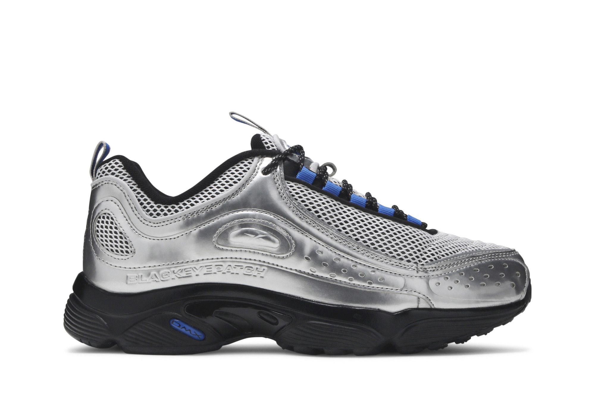 Кроссовки Reebok BlackEyePatch x Daytona DMX II 'Metallic Silver'