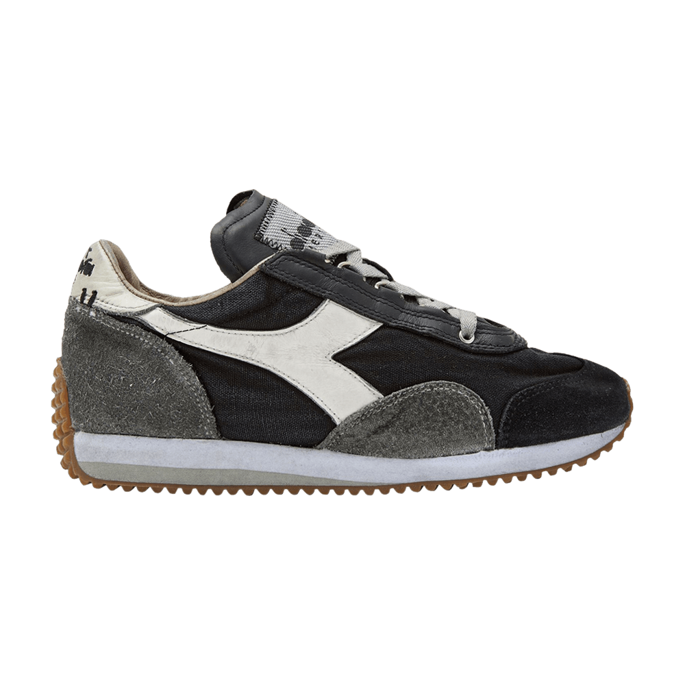 Diadora Equipe H Dirty Stone Wash Evo Black Grey black Qwixit