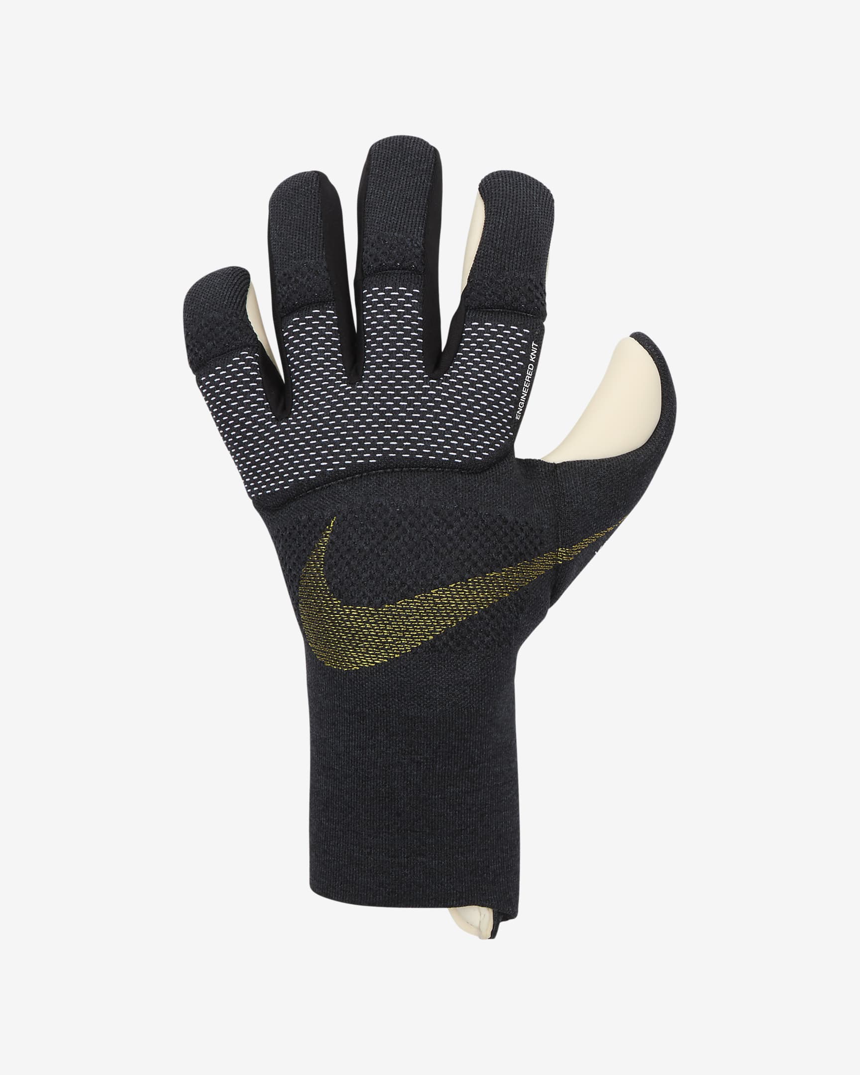 Nike Vapor Dynamic Fit Goalkeeper Gloves Black White Metallic Gold Coin