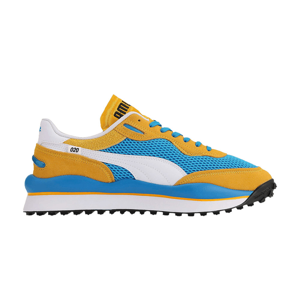Кроссовки Puma Style Rider 'Stream On - Blue Spectra Yellow'