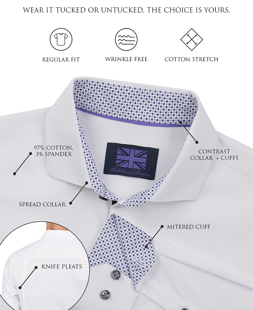Рубашка Men's Dobby Square Shirt