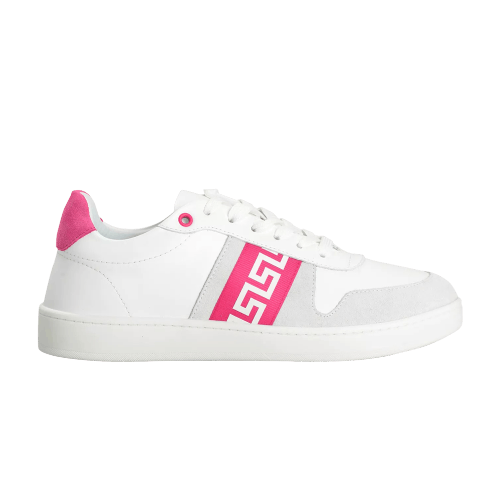 Кеды Versace Wmns La Greca Sneaker 'White Pink'