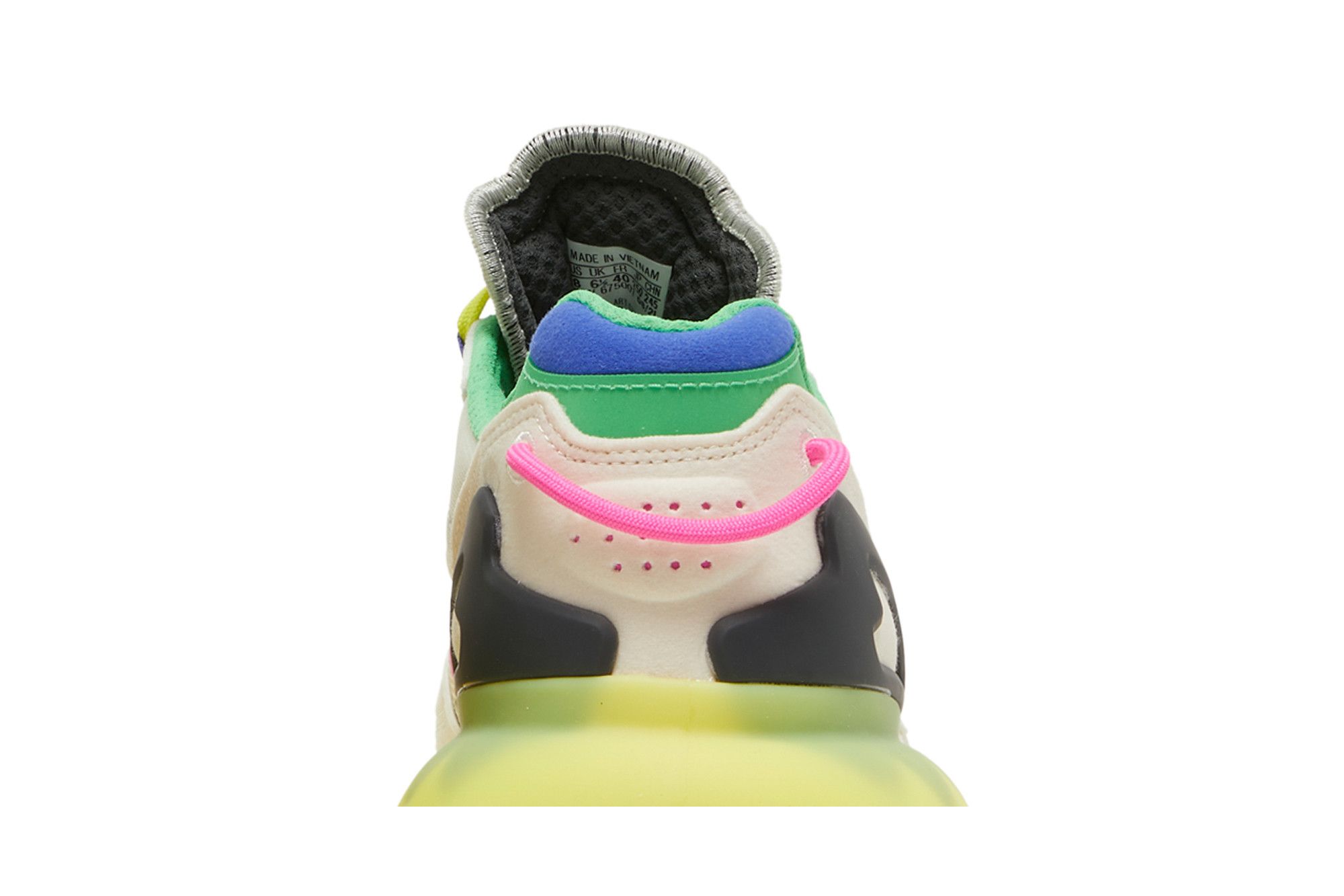 Кроссовки Wmns ZX 5000 Boost 'Wonder White Acid Yellow'