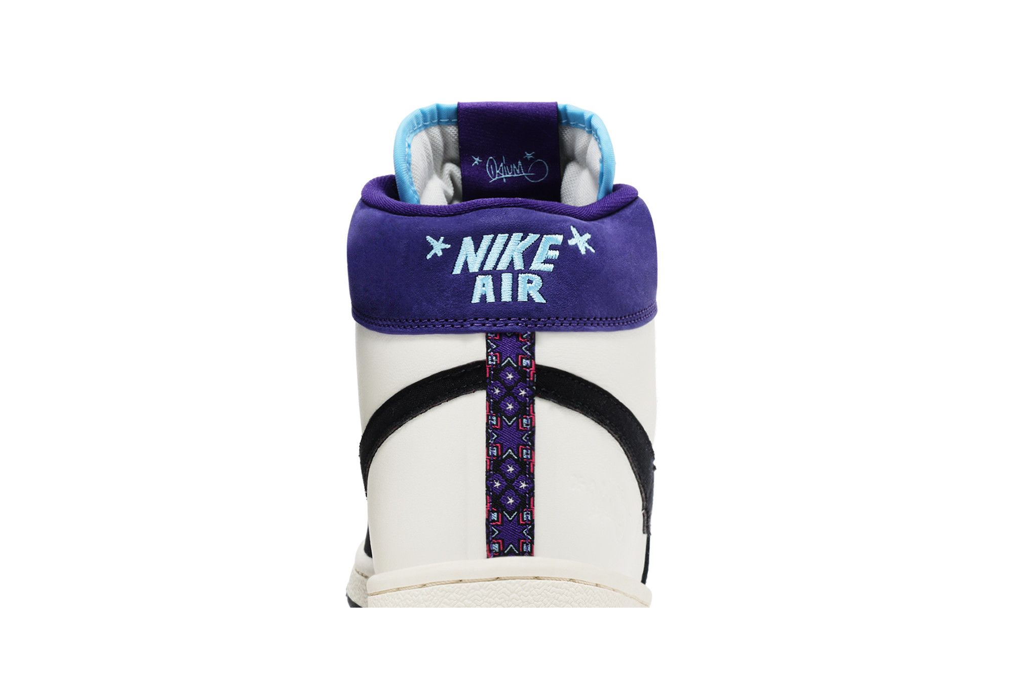 Кеды Opium Paris x Wmns Jordan Air Ship PE SP 'Black Court Purple'