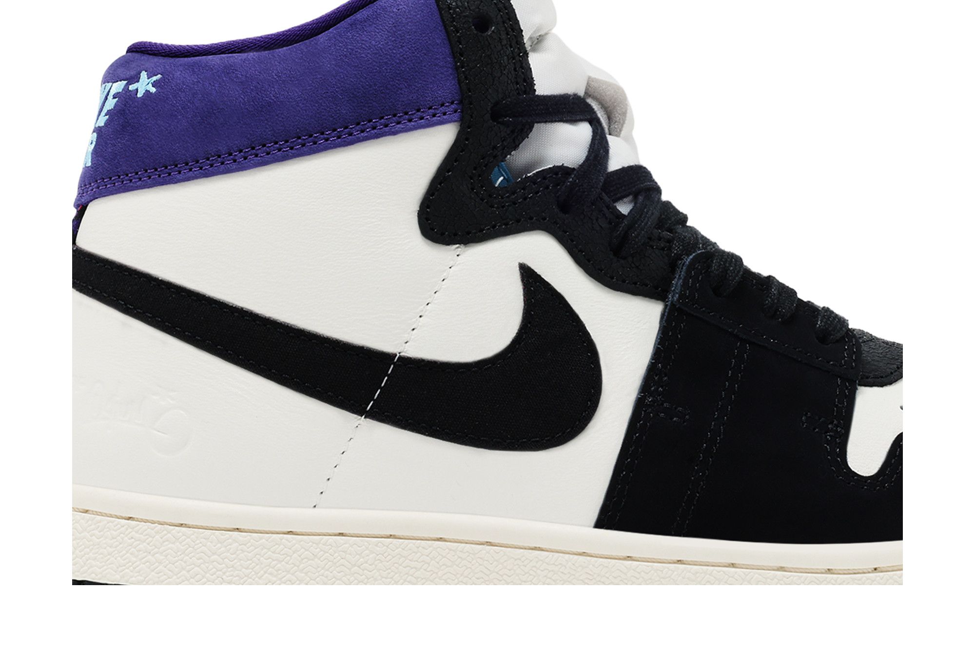 Кеды Opium Paris x Wmns Jordan Air Ship PE SP 'Black Court Purple'