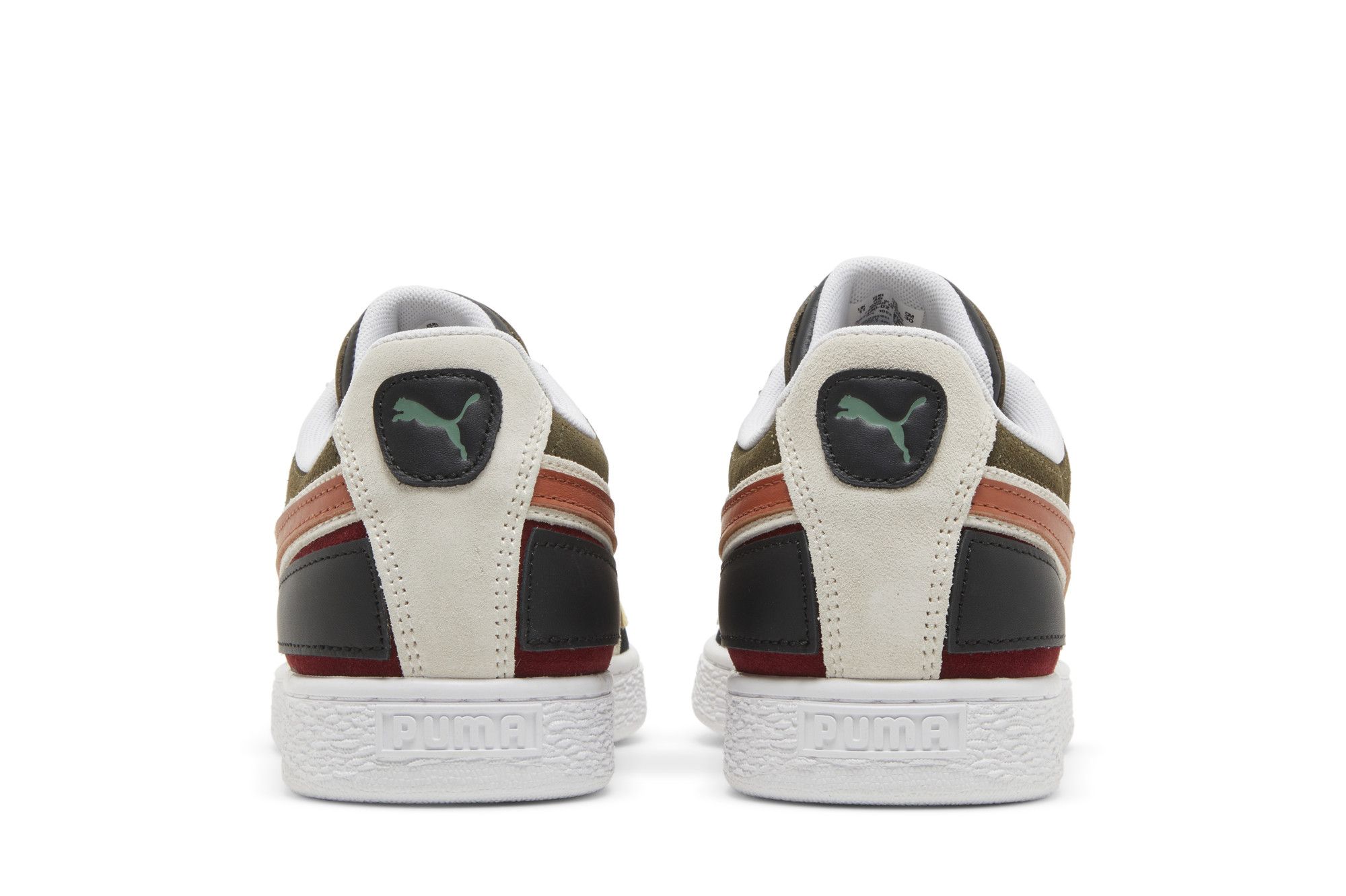 Кроссовки Puma Suede 'Layers - Deep Olive Warm Chestnut'