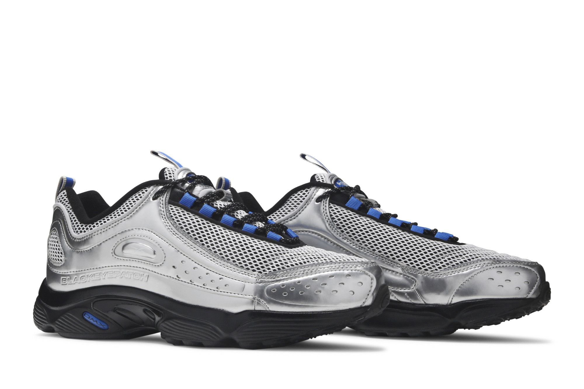 Кроссовки Reebok BlackEyePatch x Daytona DMX II 'Metallic Silver'