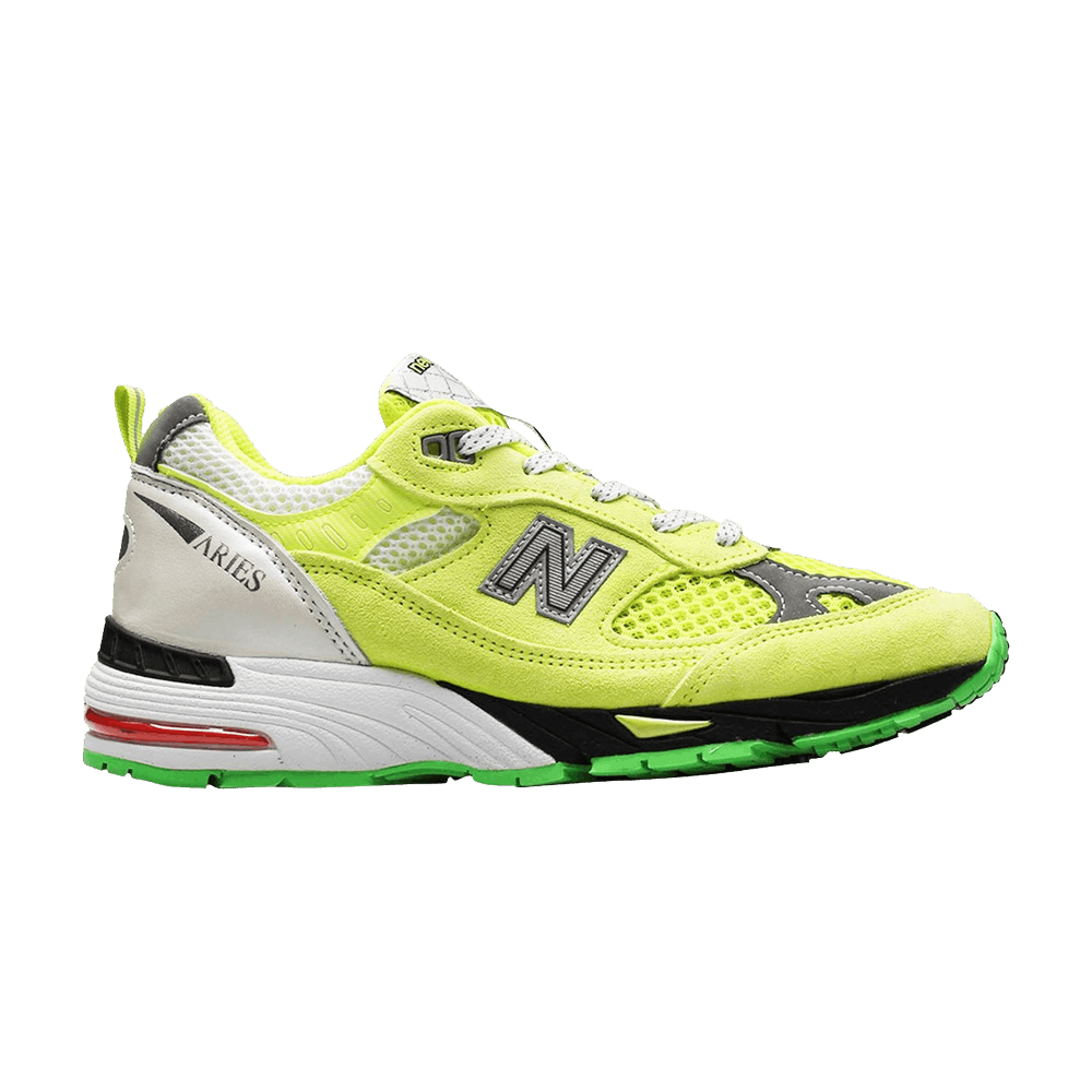 Кроссовки Aries x Wmns 991 Made in England 'Neon Yellow'