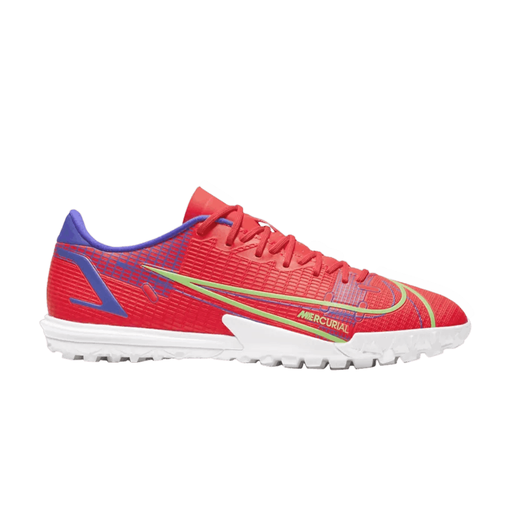Кроссовки Nike Mercurial Vapor 14 Academy TF 'Bright Crimson Indigo Burst'