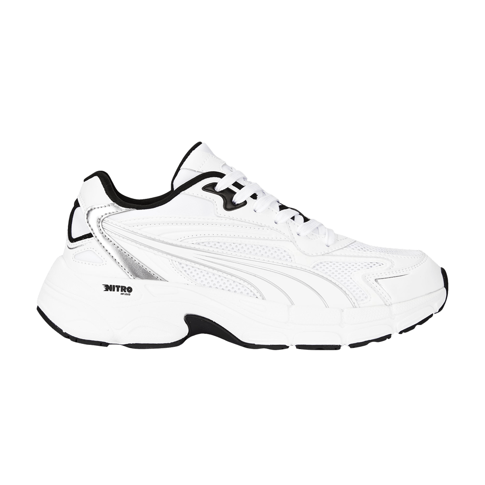Кроссовки Puma Wmns Teveris Nitro 'Metallic - White Black'