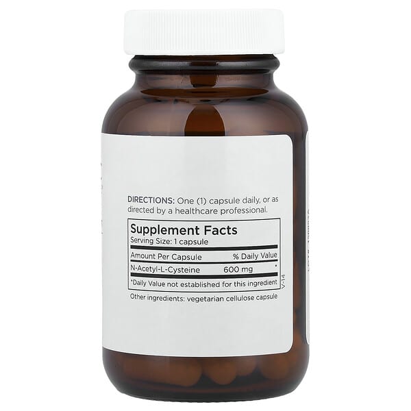 Metabolic Maintenance, NAC, 600 мг, 60 капсул