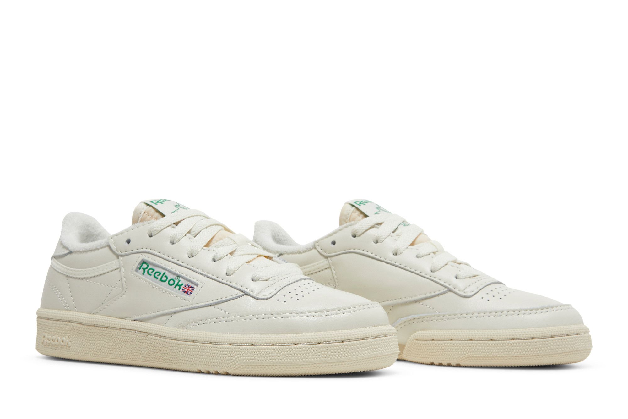 Кроссовки Reebok Wmns Club C 85 'Chalk Glen Green'