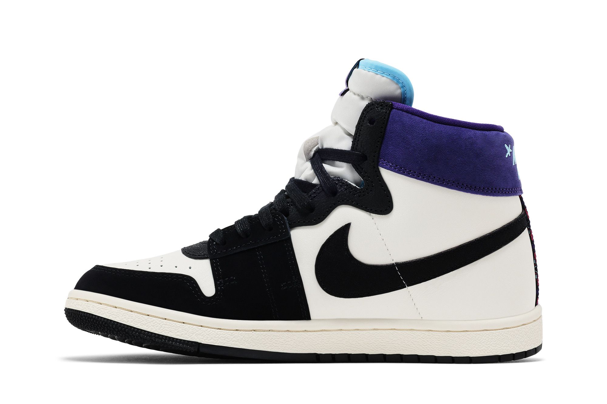 Кеды Opium Paris x Wmns Jordan Air Ship PE SP 'Black Court Purple'