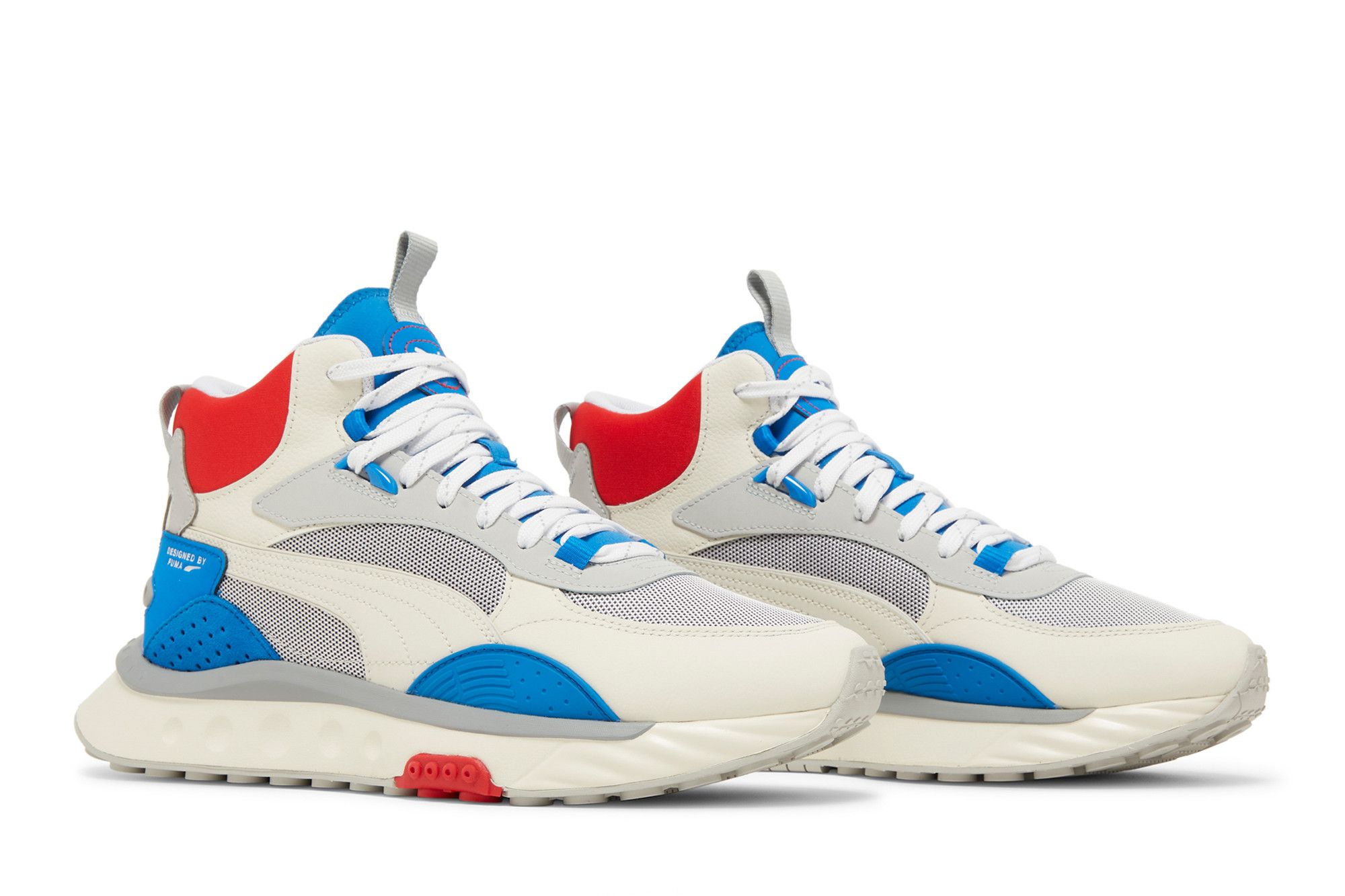 Кроссовки Puma Wild Rider Mid 'Ivory Glow Future Blue'