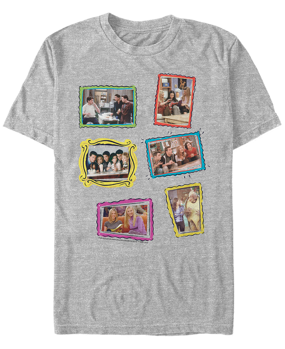 Футболка Friends Men's Picture Frame Scenes Short Sleeve T-Shirt