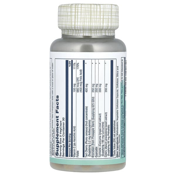 Solaray, Total Cleanse, средство для выведения мочевой кислоты, 60 растительных капсул