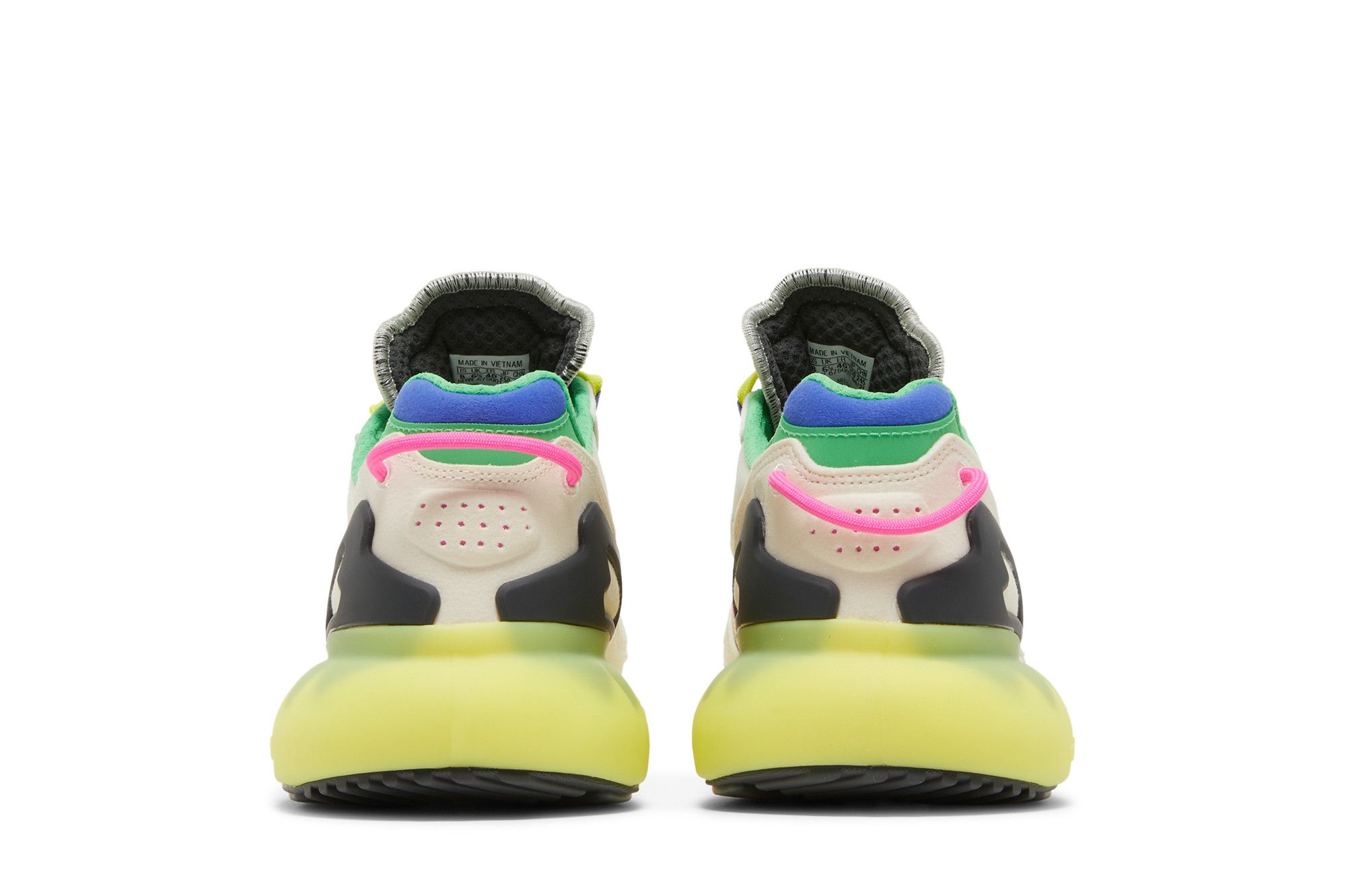 Кроссовки Wmns ZX 5000 Boost 'Wonder White Acid Yellow'
