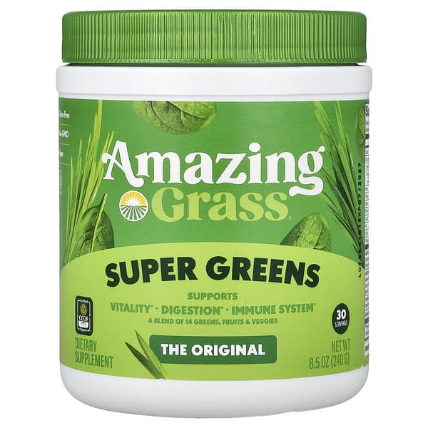 Amazing Grass, Green Superfood, The Original, 240 г (8,5 унции)