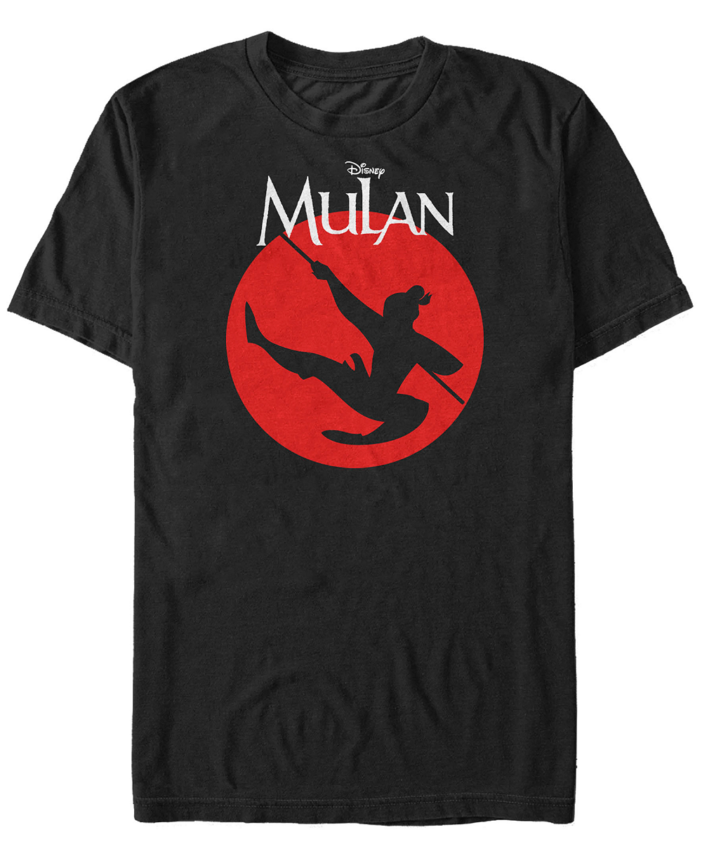Футболка Disney Men's Mulan Warrior Pose Short Sleeve T-Shirt
