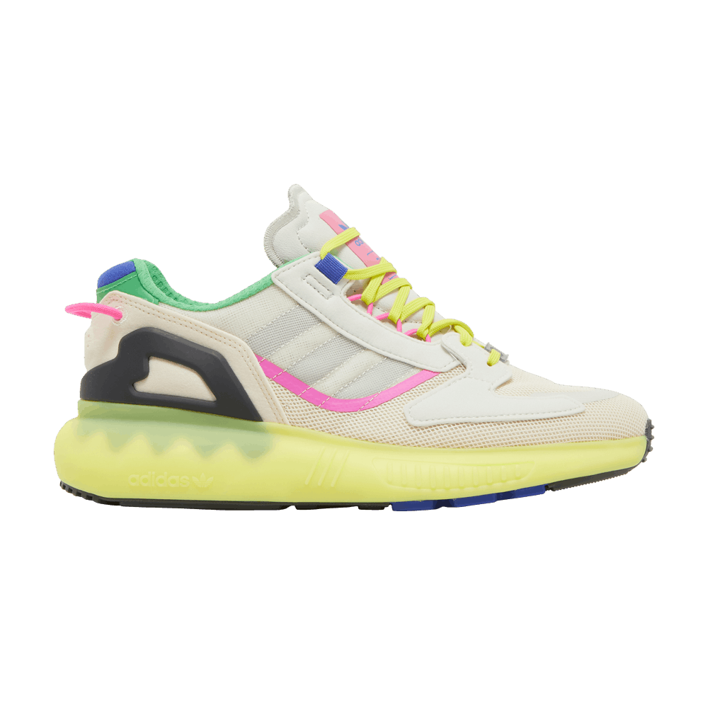 Кроссовки Wmns ZX 5000 Boost 'Wonder White Acid Yellow'