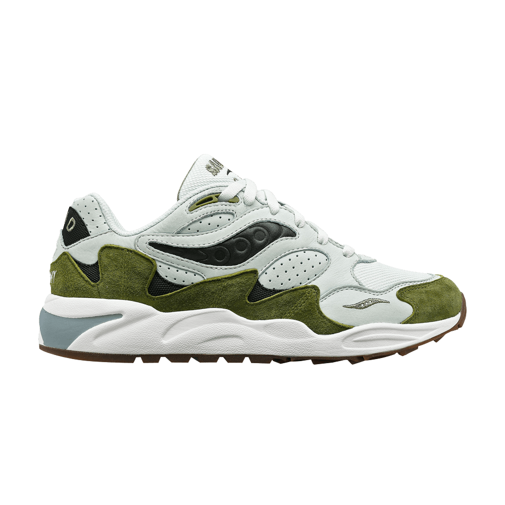 Saucony Grid Shadow 2 Sage Forest green Qwixit 32940