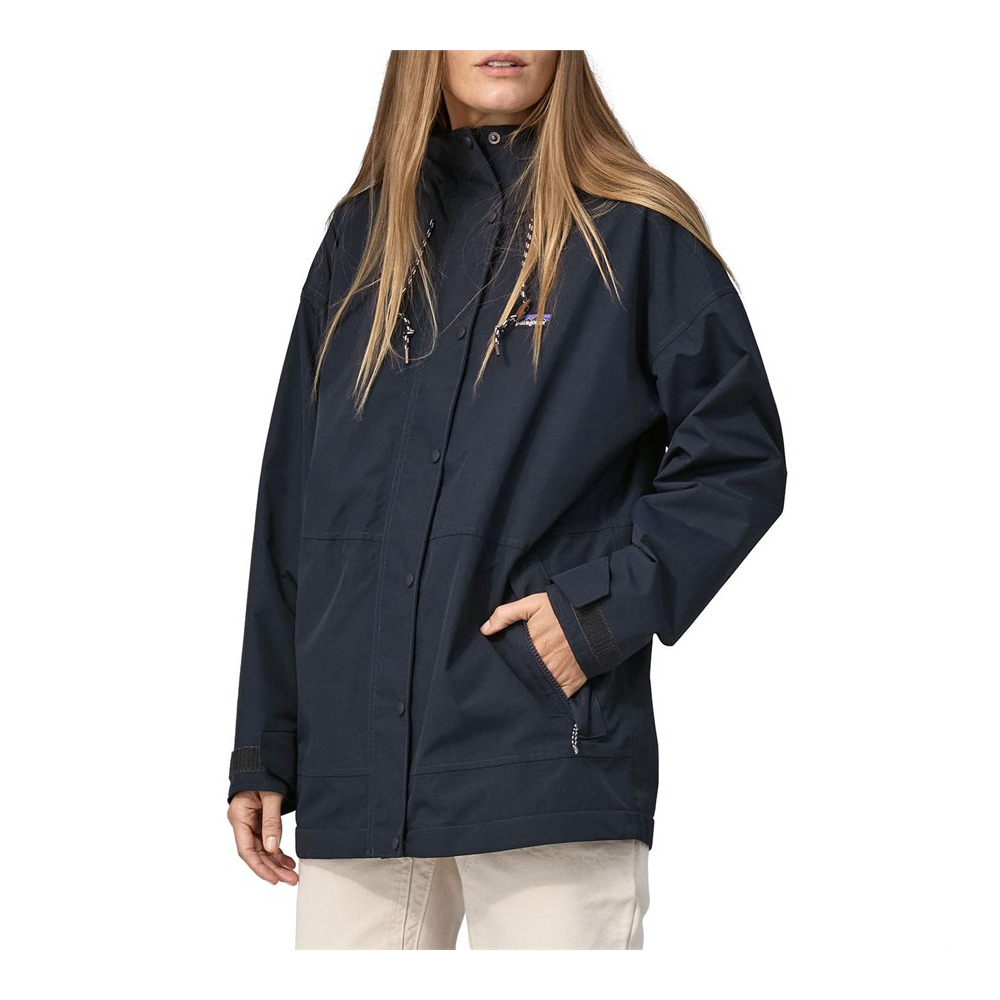 Patagonia Outdoor Everyday Rain Jacket Women s Pitch Blue Qwixit