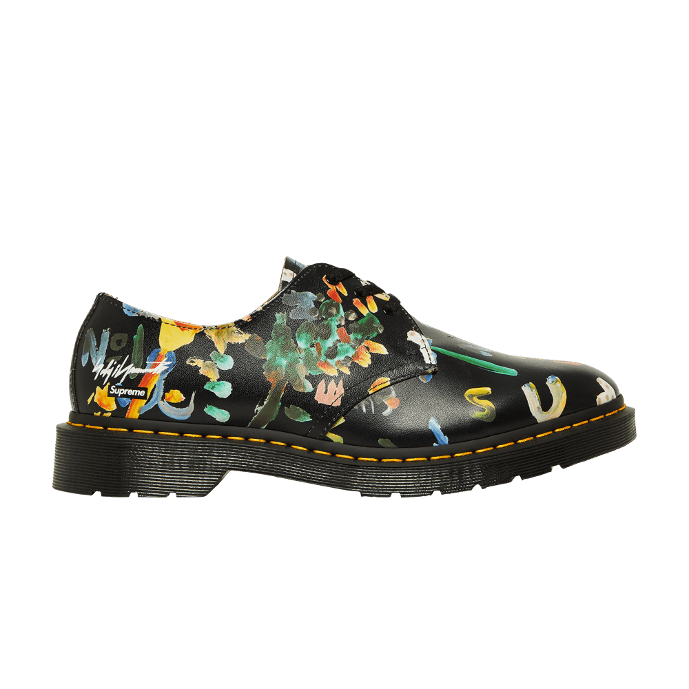 Dr. Martens Supreme x Yohji Yamamoto x 1461 Brushstroke Black Qwixit