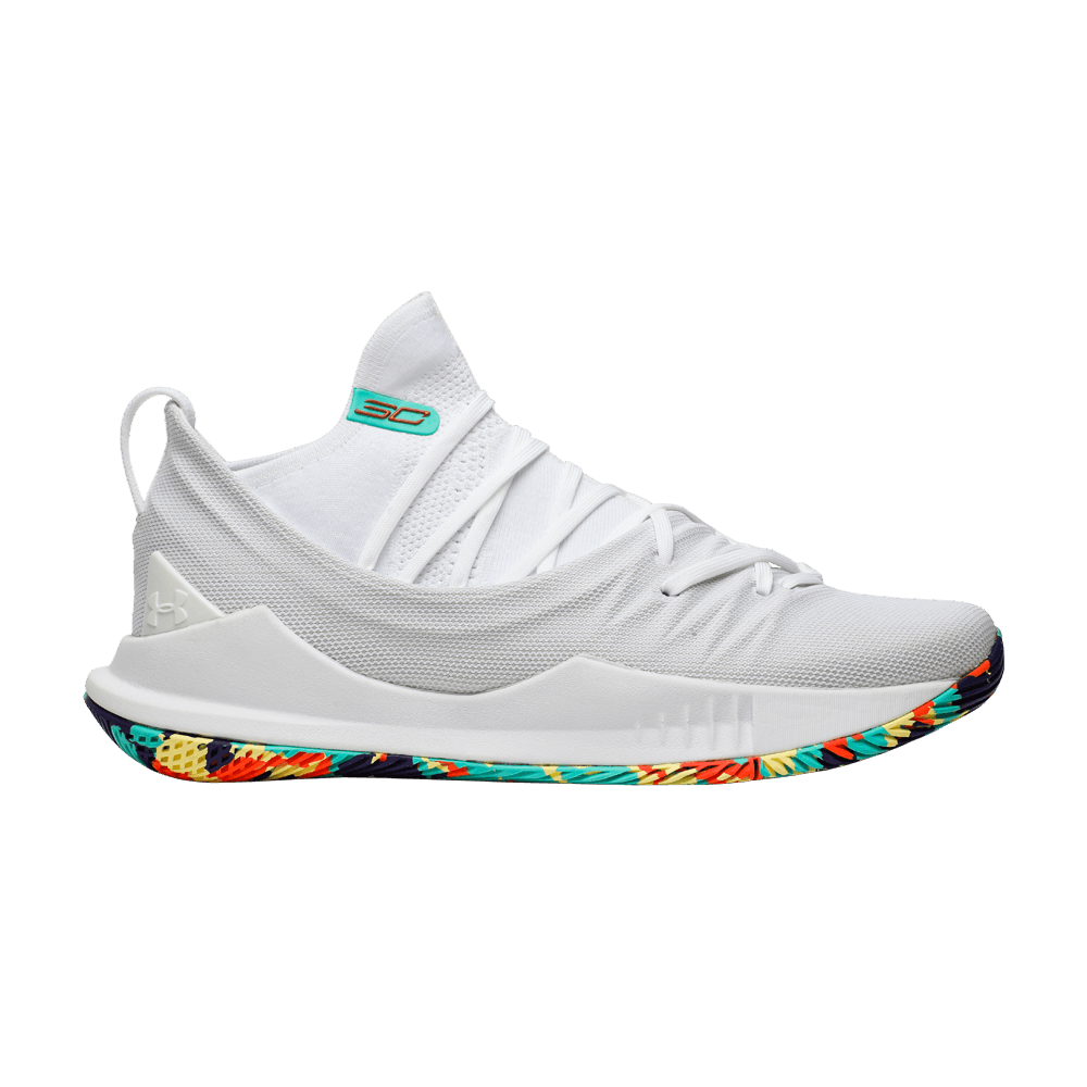 Under Armour Curry 5 Confetti white Qwixit