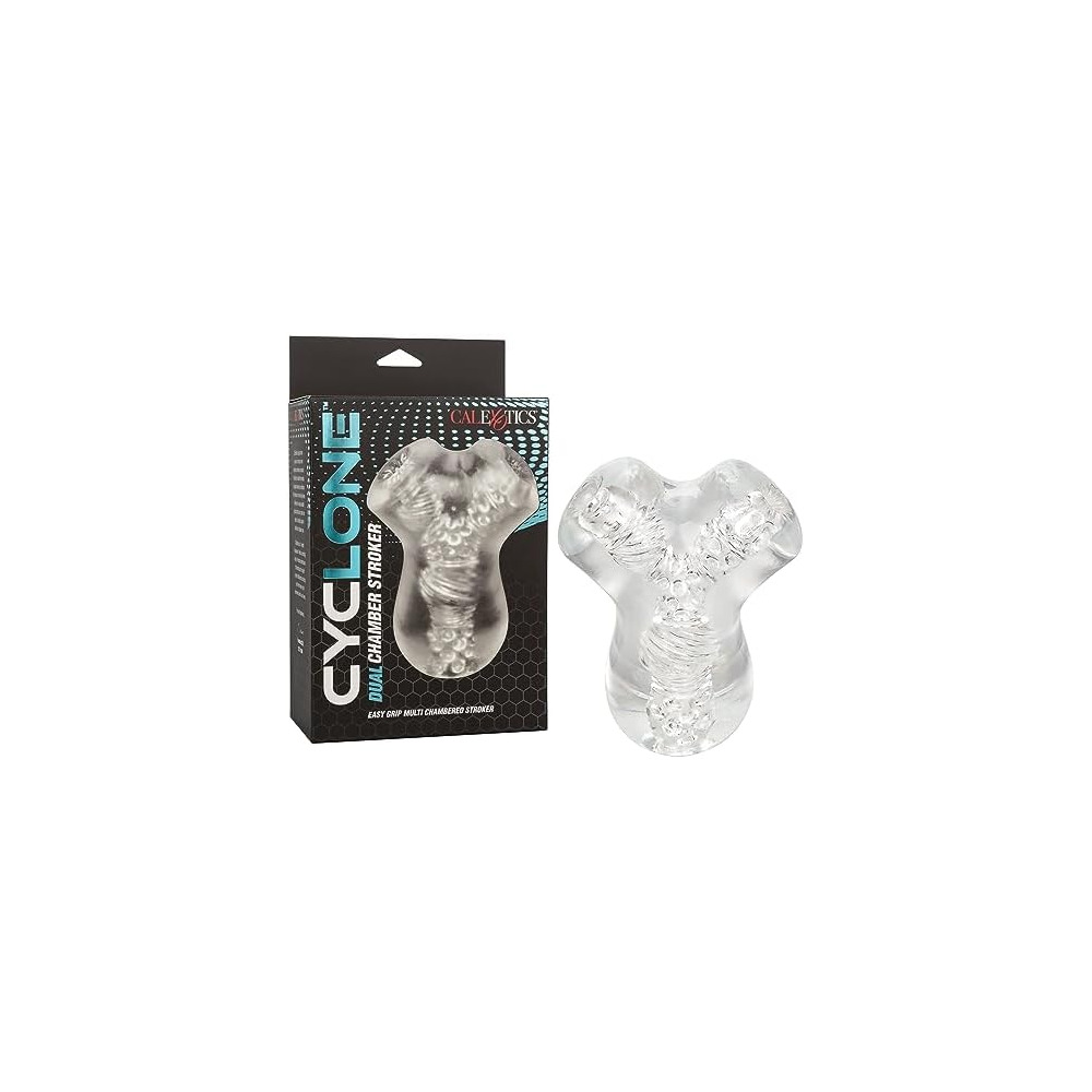 Мужской мастурбатор CalExotics Cyclone Dual Chamber Stroker — SE-0960-65-3