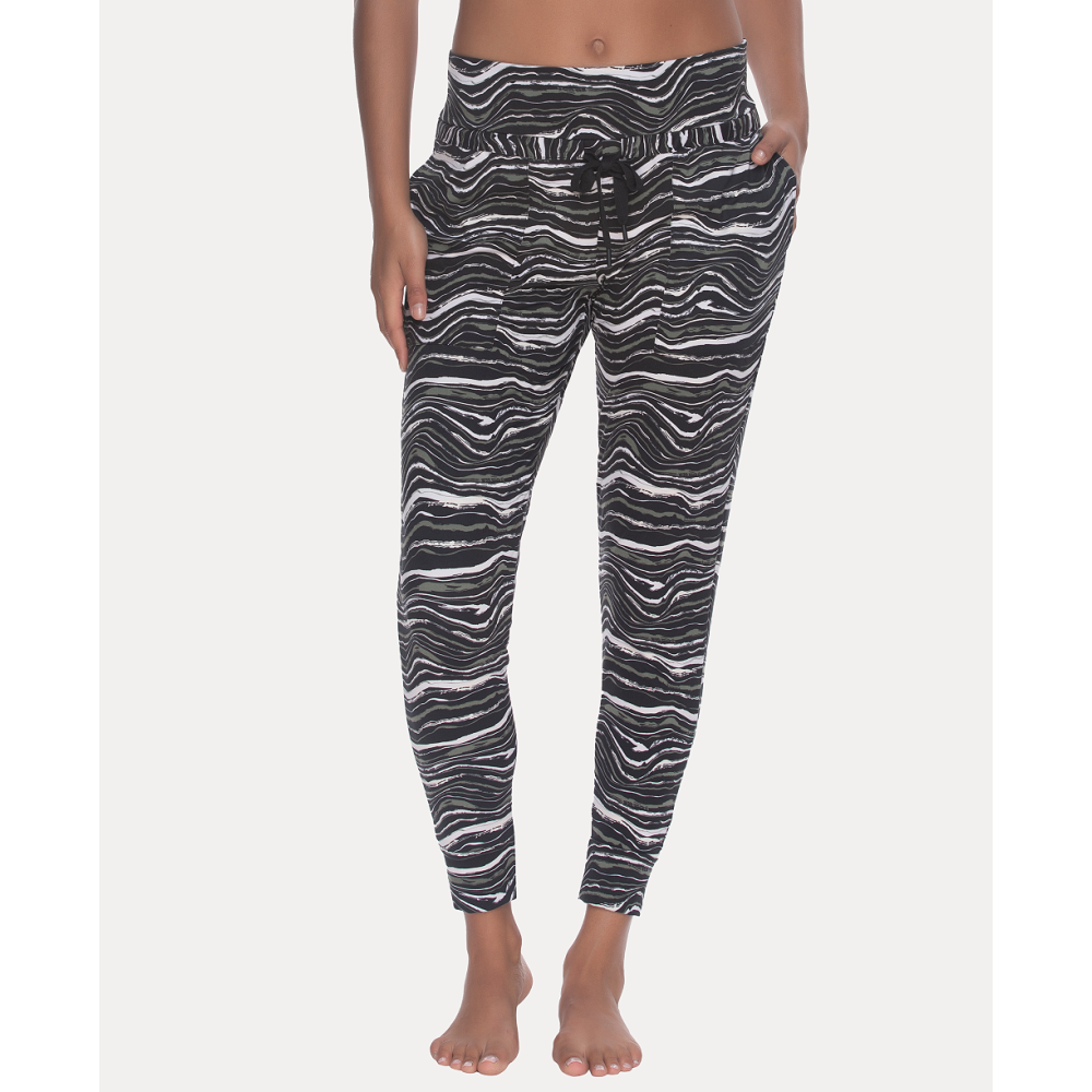 Брюки Velvety Soft Loungewear Jogger Pants | Black Wave