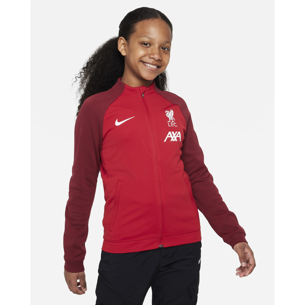 Nike Liverpool FC Academy Pro Big Kids Knit Gym Red Team Red White Qwixit