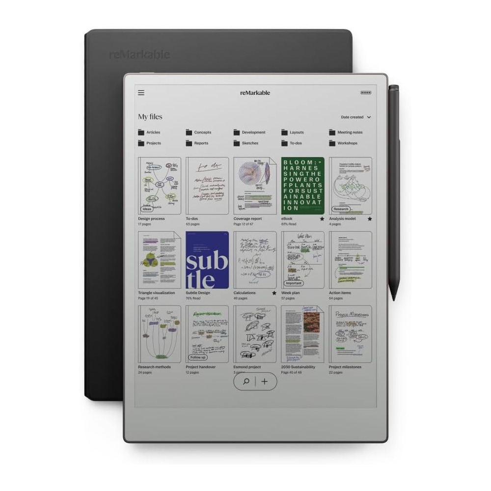 Графический планшет reMarkable Paper Pro Bundle – Leather Folio