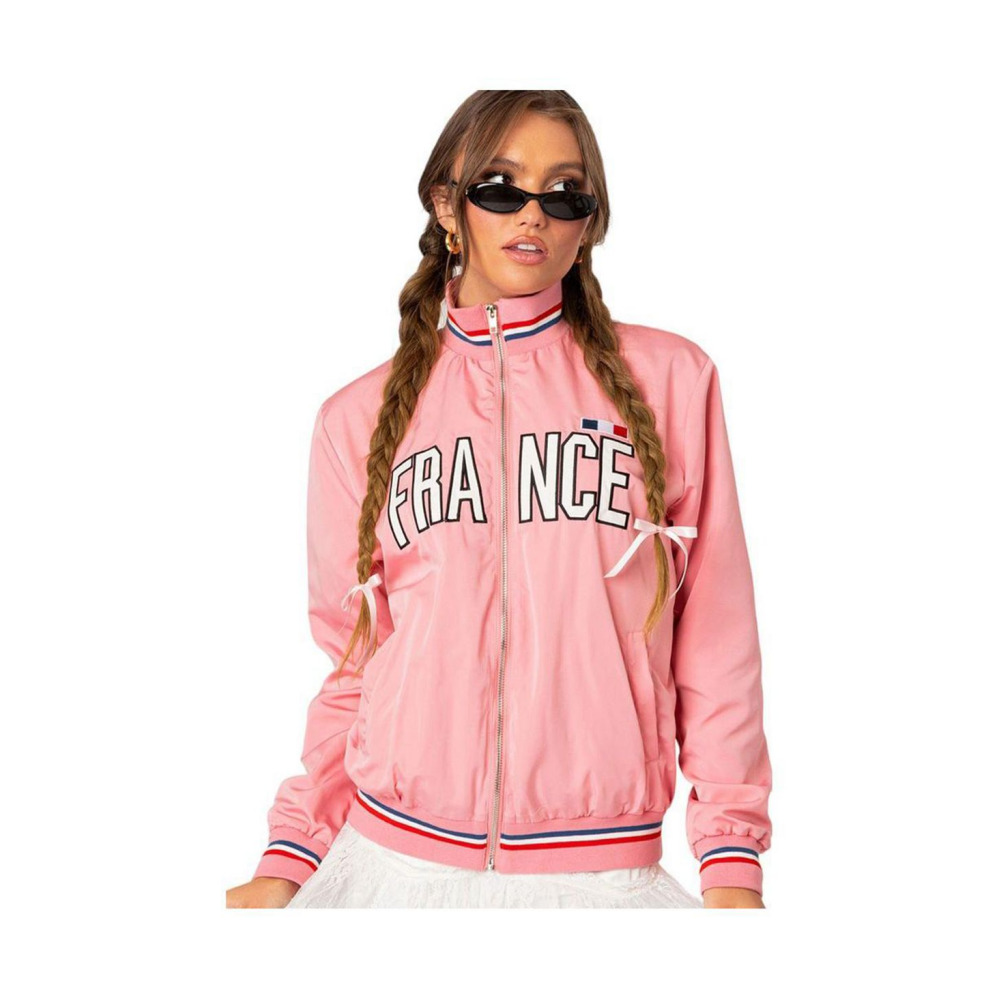 Edikted Women s France oversized track jacket Qwixit