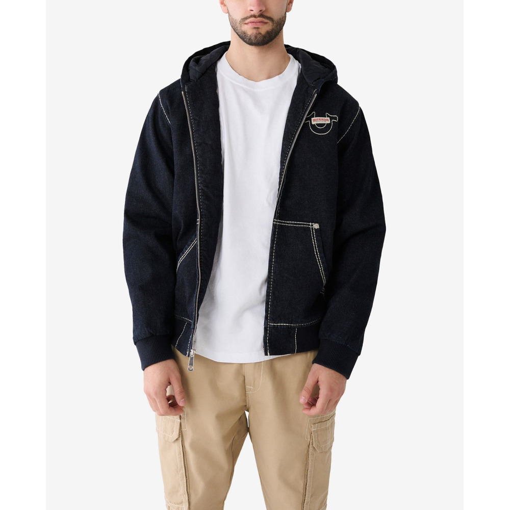 True religion hooded jacket outlet