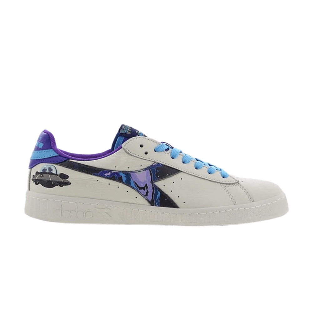 Diadora Rick and Morty x Game Intergalactic white
