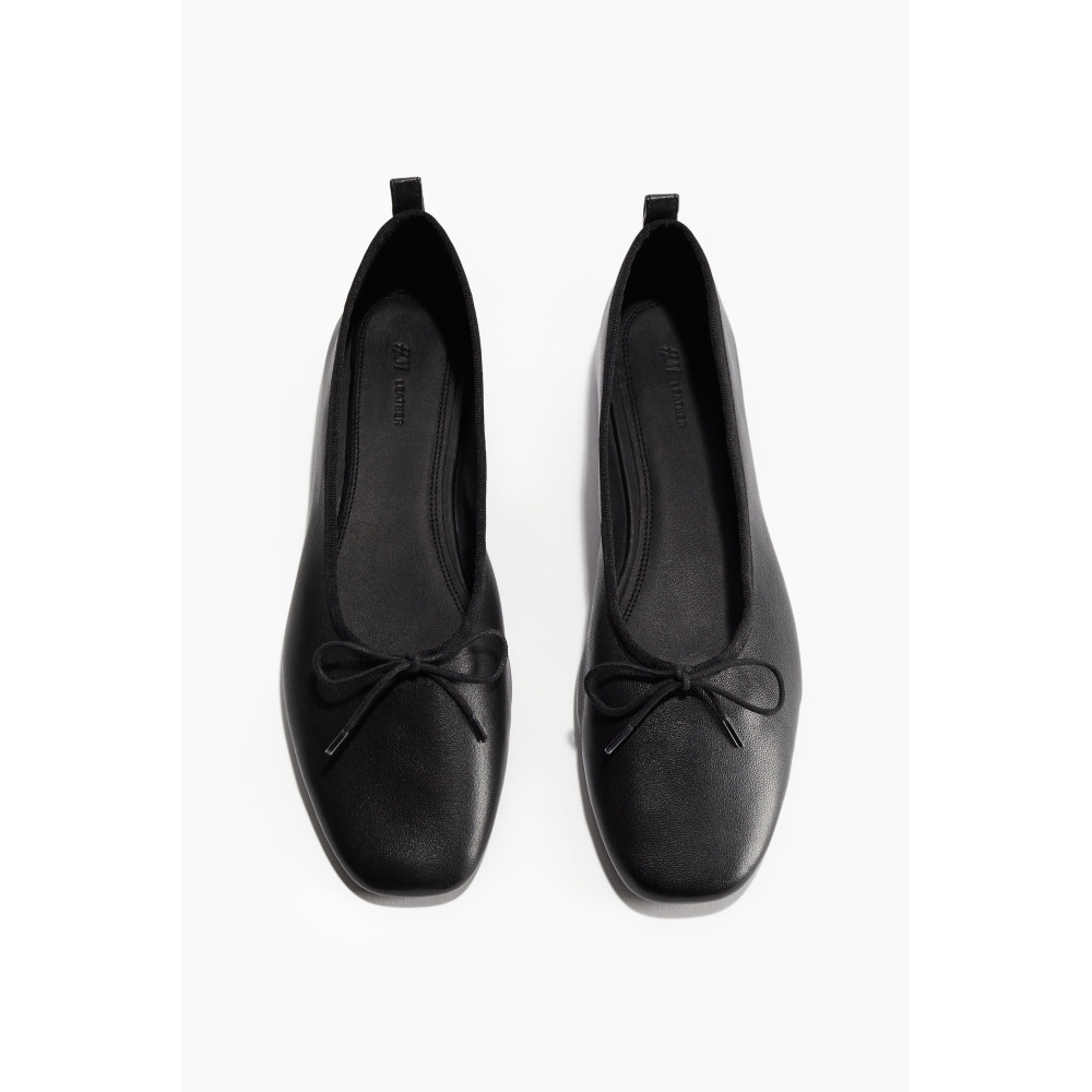 Leather ballet flats sale cheap