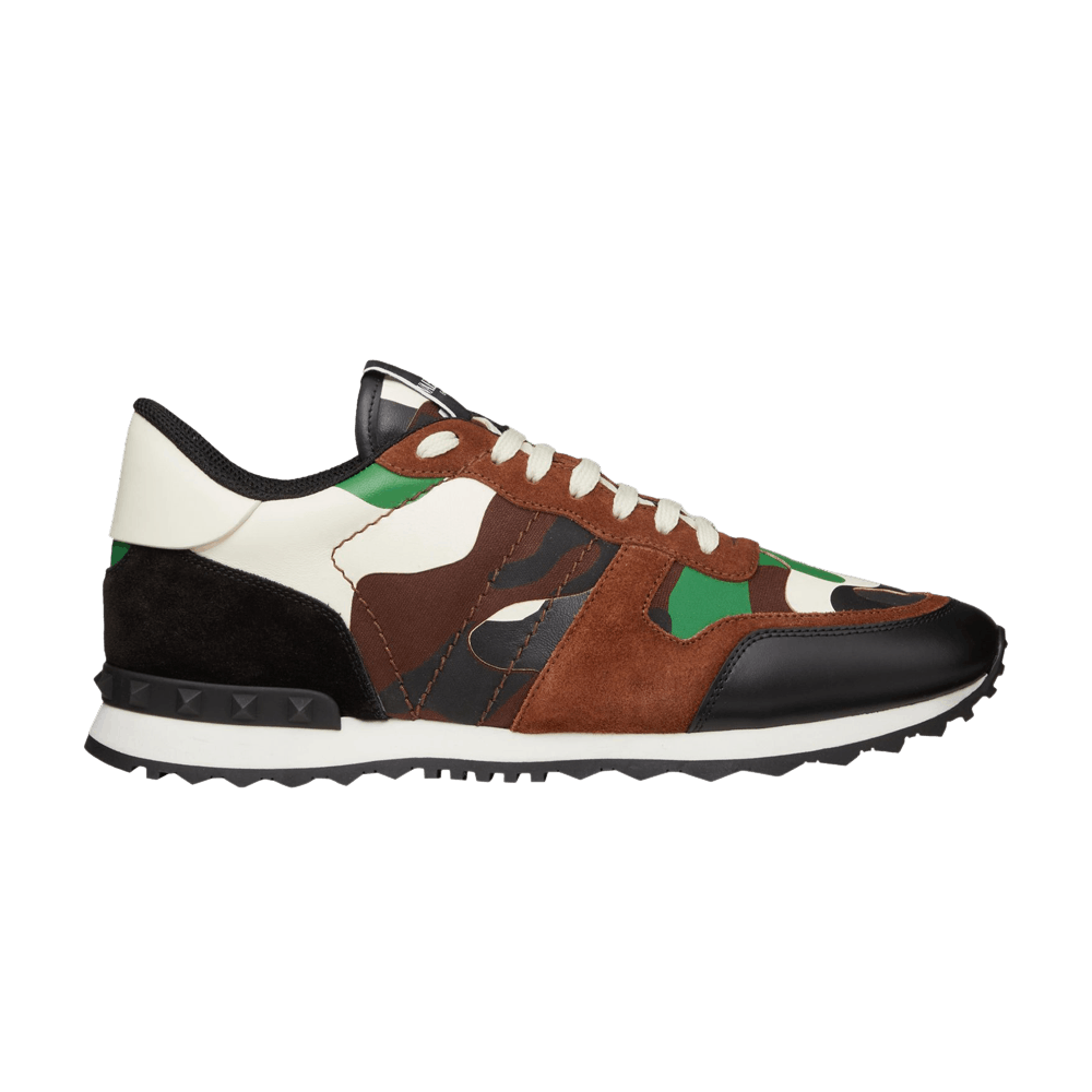 Valentino Rockrunner Brown Green Camo brown Qwixit