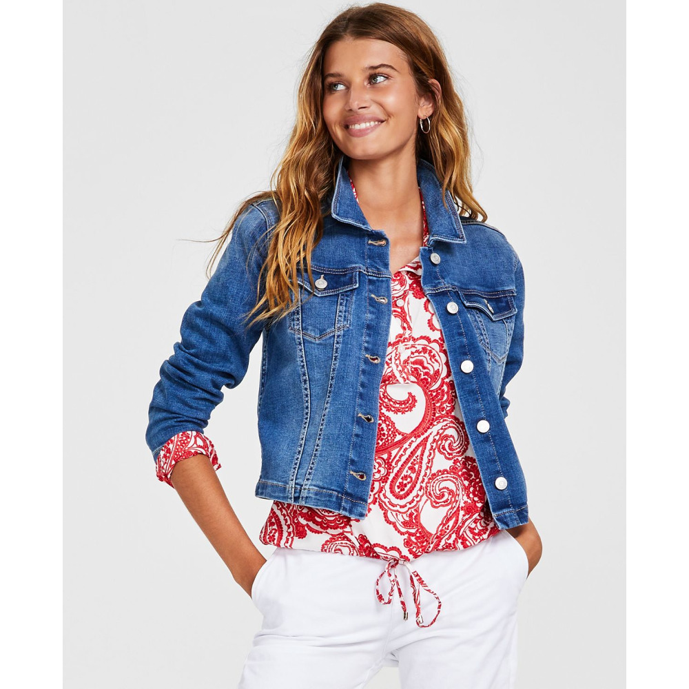 Женская куртка Tommy Hilfiger Women's TH Flex Denim Jacket