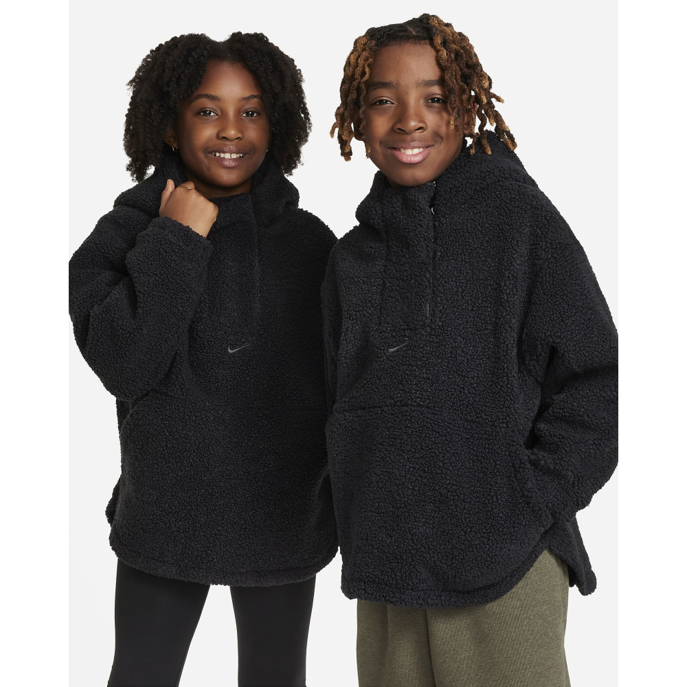 Nike High Pile Fleece Big Kids Girls Therma FIT Training Jacket Qwixit