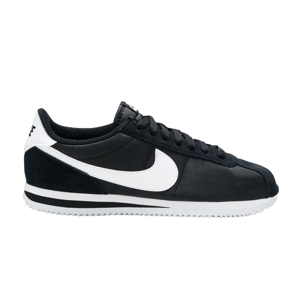 Nike Cortez Basic Nylon Black White black Qwixit